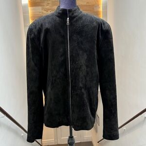 🌸Black Suede Jacket Men’s